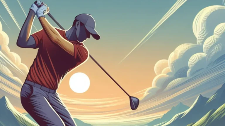How to Hit a Golf Ball on a Downhill Lie