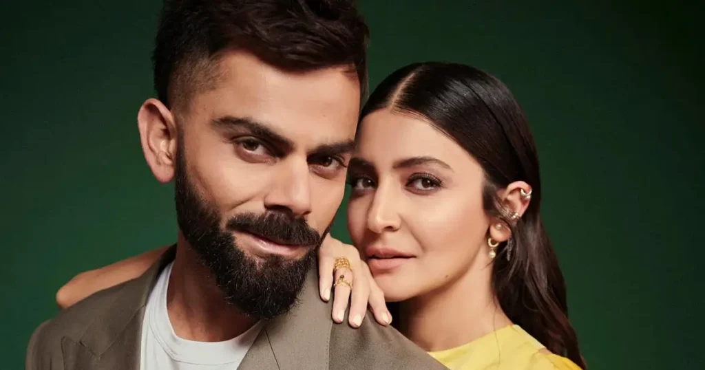 Anushka Sharma and Virat Kohli