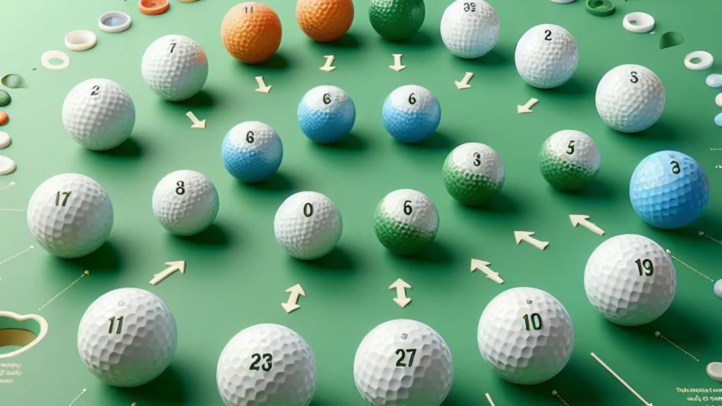 Color Golf Balls