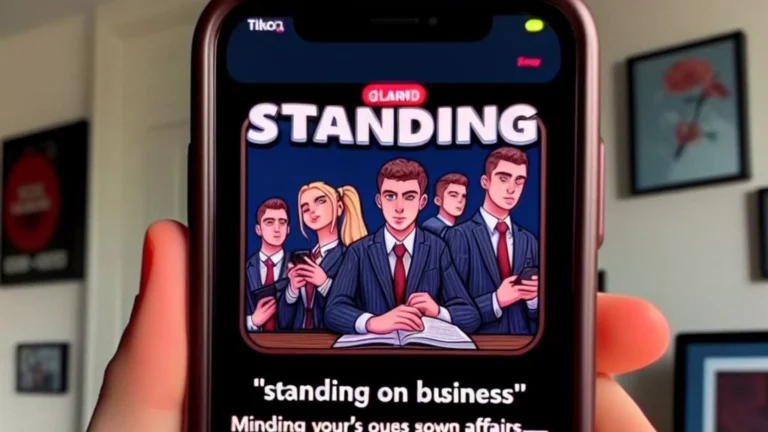 What Does “Standing on Business” Mean on TikTok?